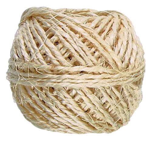 SISALTOUW 2-DRAADS 100GR CA 25M 1 Stuk