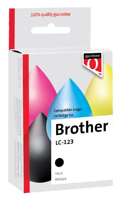 Inkcartridge Qua Bro LC-123 zwart 1 Stuk-2