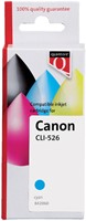 Inkcartridge Qua Can CLI-526 blauw 1 Stuk