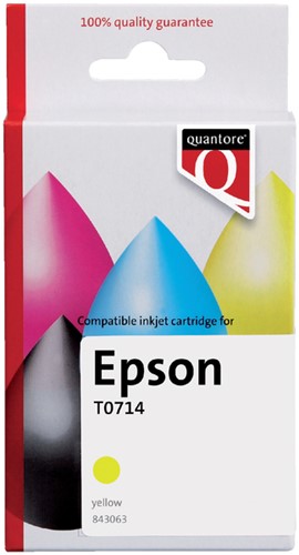 Inkcartridge Qua Eps T071440 geel 1 Stuk