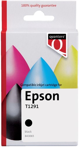 Inkcartridge Qua Eps T129140 zwart 1 Stuk
