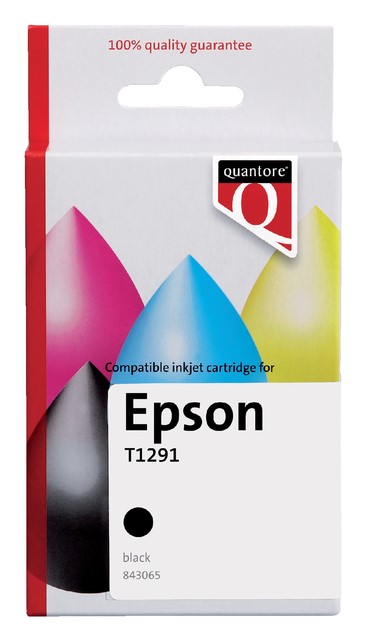 Inkcartridge Qua Eps T129140 zwart 1 Stuk