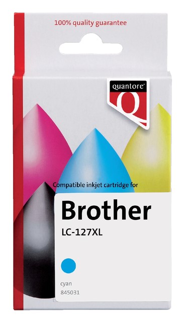 Inkcartridge Qua Bro LC-125XL blauw 1 Stuk