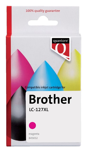 Inkcartridge Qua Bro LC-125XL rood 1 Stuk