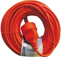 VERLENGSNOER 20 METER ORANJE 1 Stuk-2