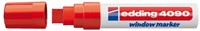 KRIJTSTIFT EDDING 4090 WINDOW BLOK 4-15MM ROOD 1 Stuk-2