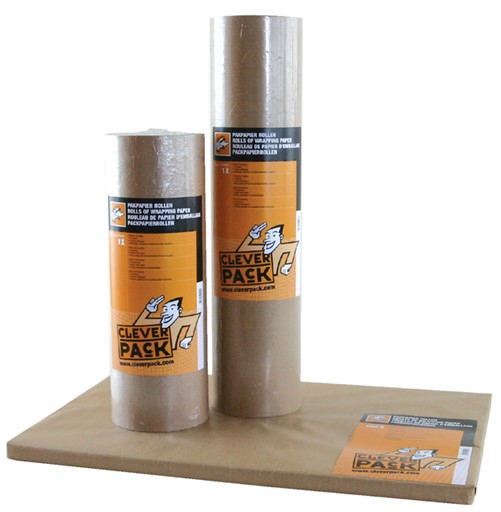 INPAKPAPIER CLEVERPACK KRAFT 70GR 70CMX220M 1 Rol-2