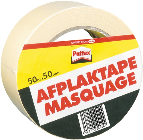 AFPLAKTAPE PATTEX 50MMX50M CREME 1 Stuk