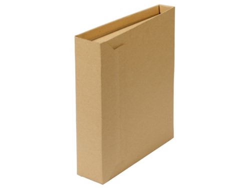 Verzenddoos ordnerpac Loeff 320x290x35/80mm bruin 25stuks-2