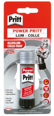 Lijmstift Pritt Power 20gr op blister