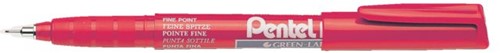 FINELINER PENTEL NMF50 0.4MM ROOD 1 Stuk