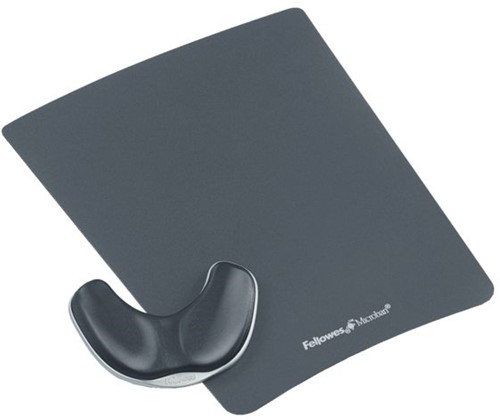 POLSSTEUN FELLOWES HANDPAL CRYSTAL GEL GRAFIET 1 STUK