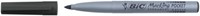 VILTSTIFT BIC 1445 POCKET ROND 1.1MM ZWART 1 Stuk