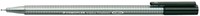 FINELINER STAEDTLER TRIPLUS 334 0.3MM ZWART 1 Stuk